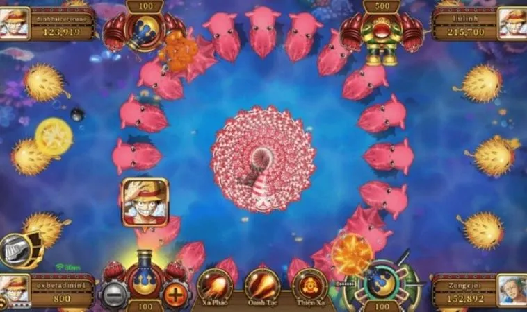 Hệ thống vũ khí trong game Bắn Cá Đại Hải Trình Tại ANO88