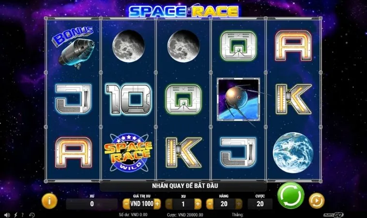 Chinh Phục Nổ Hũ Vũ Trụ ANO88 Giật Jackpot Xuyên Không Gian 2 Giao diện chơi Nổ Hũ Vũ Trụ ANO88