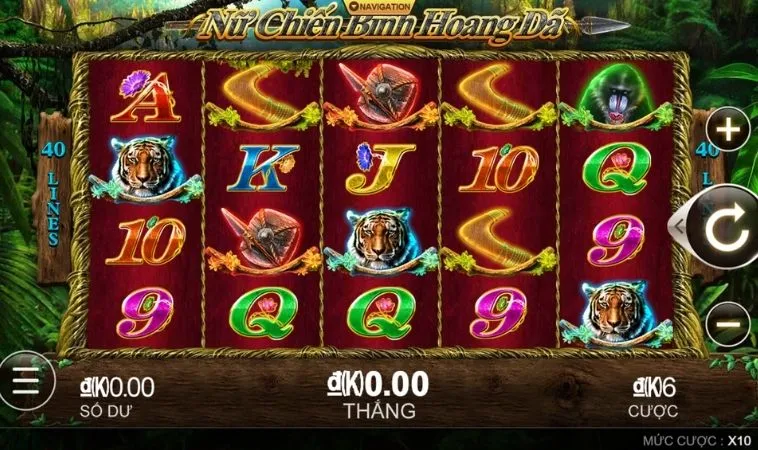 Khám Phá Nổ Hũ Rừng Xanh ANO88 Săn Thưởng Cực Đã 2 Giao diện chơi Nổ Hũ Rừng Xanh ANO88